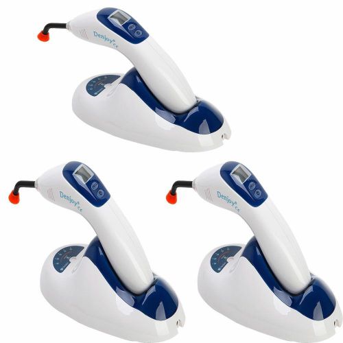 3 Dental Wireless Led Curing Light Cordless Lamp Orthodontics 5W Fast Shipping