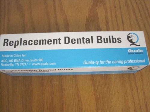 11 Quala QUA-120 Dental Replacement Bulbs