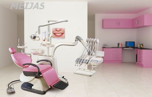 Controlled integral dental unit chair fda ce approved f6 model pu leather for sale