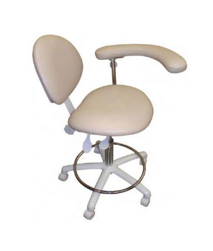Galaxy 2020 Contoured Ergonomic Dental Assistant&#039;s Seat Stool Chair