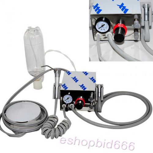 Brand new saling new portable dental turbine unit handpiece compressor 4h ce fda for sale