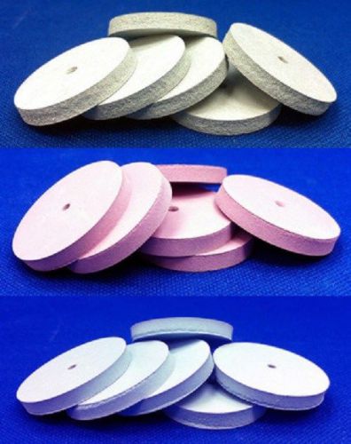Silicone Polisher Set Wheel Fine Medium Coarse 300/Box for Porcelain and Metals