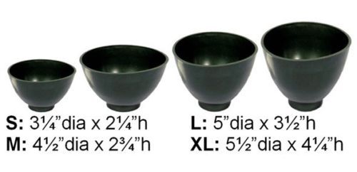 Flexible mixing bowls large 2 pcs for sale
