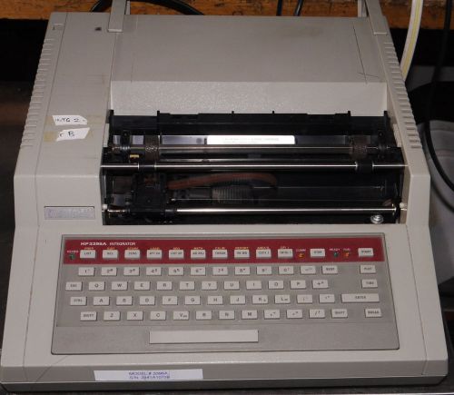 HP Hewlett Packard 3396A chromatograph integator control