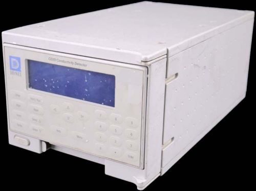 Dionex cd20 conductivity detector ic/hplc chromatography lab powers on parts #4 for sale