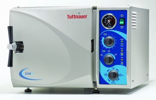 Brand new tuttnauer 2340m - autoclave sterilizer with 1 year warranty for sale