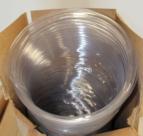 Abatement Technologies Clear PVC flex duct wire reinforced 12&#034; dia. x 25ft H2030