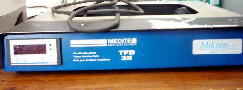 Medite medizintechnik tfb35 tissue floatation bath (item # 1416/13) for sale