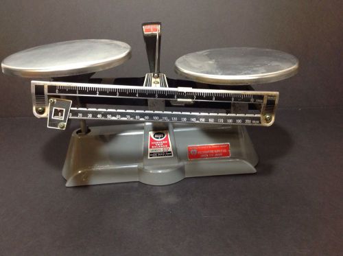 Vintage 2-kilogram 5 Lbs Harvard Trip Balance scale from Ohaus Scale Corp.