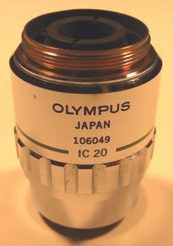 OLYMPUS NEO SPLAN 20 MICROSCOPE  OBJECTIVE 0,46 f=180 IC 20