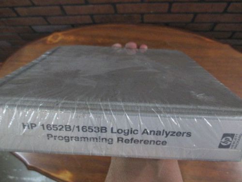 NEW Sealed HP 1652B/1653B Logic Analyzer Programming Reference P/N 01652-90903