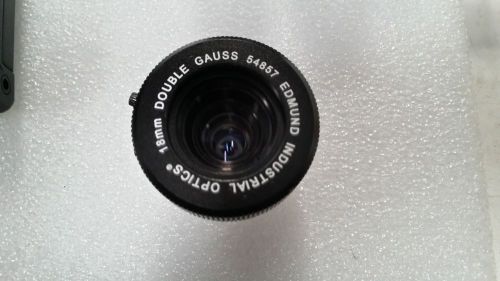 Edmund Industrial Focusable Double Gauss Macro Imaging Lens 18mm 54857