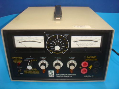 Used isco model 494 electrophoresis dc power supply, used for sale