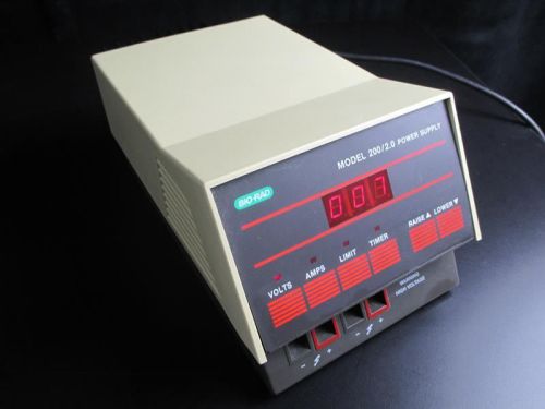 BIO-RAD Model 200 / 2.0 Electrophoresis Power Supply