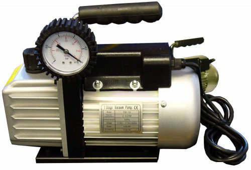 Vacuum Pump, Electrical, 110 Volts, w Gauge