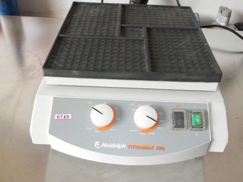 Heidolph titramax 100 microtiter shaker, 150 to 1,350 rpm, timer 1 - 120 minutes for sale
