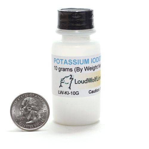 Potassium Iodide  Ultra-Pure ACS Reagent Grade (99.9%)  10g  SHIPS FAST from USA