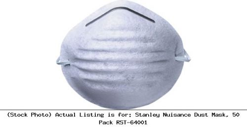 Stanley Nuisance Dust Mask, 50 Pack RST-64001 Lab Safety Unit