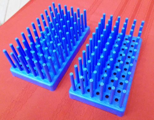 Test tube peg rack new blue pp 5977-0317 17 mm pk of 2 thermo scientific for sale
