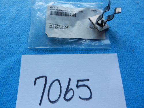 Aesculap sterilization tray case scope instrument holding clamp ii mb217  new!! for sale