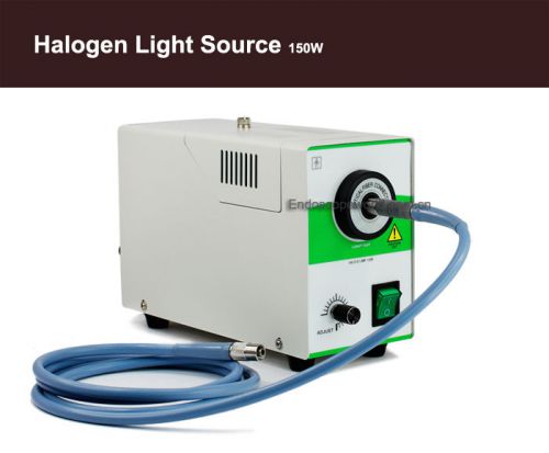 Brand new halogen light source 150w with fiber cable for sale