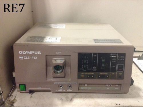 Olympus CLE-F10 Endoscopic Fiberoptic Fiber Optic Light Source