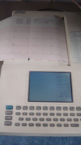 Burdick Spacelabs 850I Interpretive EKG With Patient Cable (Powers On)