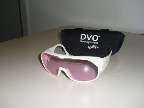 Dvo uvex protective laser eye wear. (set of 2)  didage sales co for sale