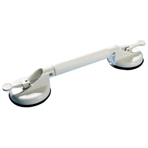 Lifestyle Plastic Suction Cup Grab Bar - Fixed Length, 12.75 Inches