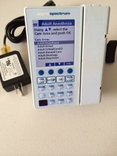 Baxter Sigma Spectrum IV Infusion Pump w/Warranty