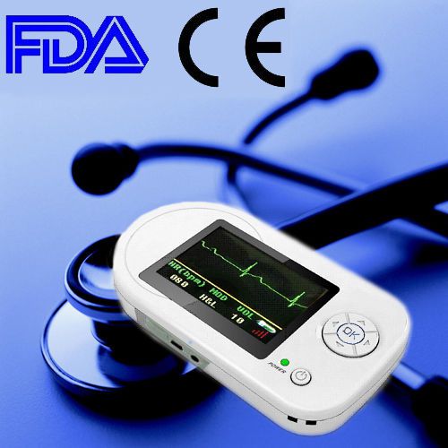 CONTEC CMS-VESD Electronic Clinical Stethoscope SPO2 Probe Portable ECG Monitor