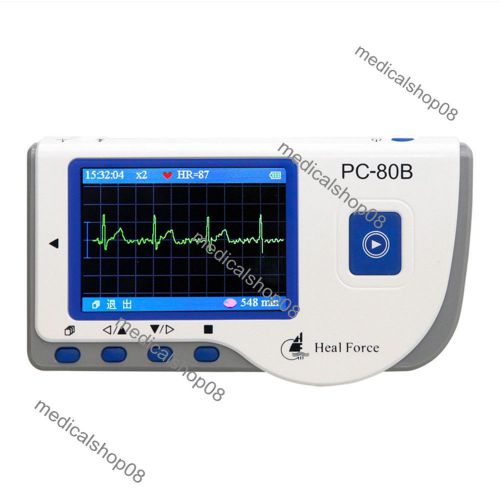 2014 on sale Portable Handheld Home ECG EKG Heart Monitor high quality