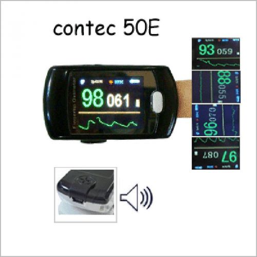 New,CE, FDA, Spo2 Monitor, OLED Pulse Oximeter +USB+Audio Alarm+SW