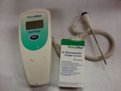 WELCH ALLYN- SURE TEMP Thermometer Model 679 w Covers