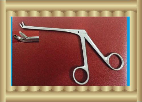 NEW Reusable Rhinoscopy Punch Forceps, 3.5 x 135mm, 45° UP Angled Tip