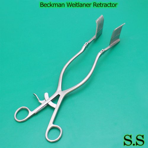 Beckman Weitlaner Retractor 12&#034; SHARP Surgical Instruments