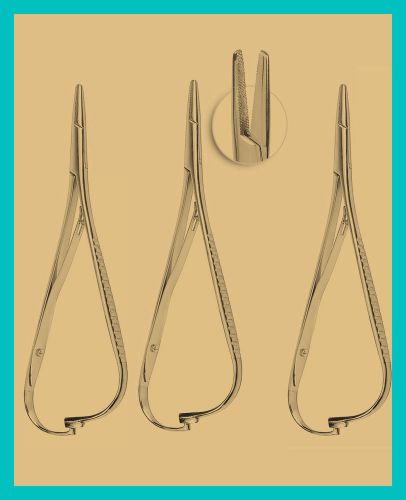3 mathieu needle holder driver 5.5&#034; orthodontic surgical dental instruments   :) for sale