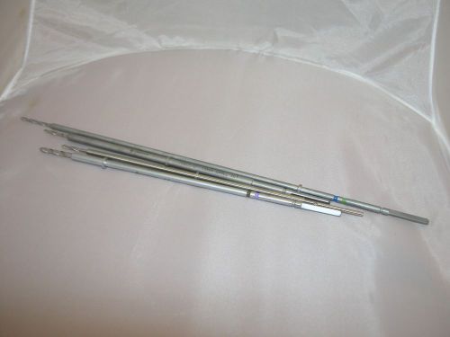 Lot 4 medtronic drill bit 11mm 3.2mm 2.4mm for sale
