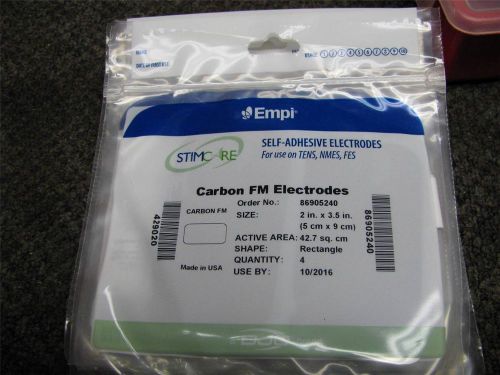 Empi self adhesive electrodes..TENS..NMES..FES..(2X2&#034;)..6 packs of 4 each..new