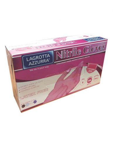 1000 Nitrile Examination Glove Pink Powder Free Sizes S
