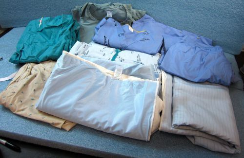 *big lot* hospital scrubs, uniforms, and linens for sale