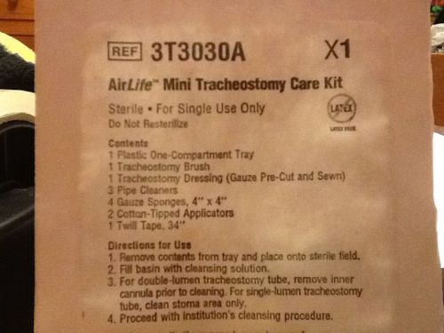 9 Airlife Mini Tracheotomy Care Kits -Ref #3T3030A