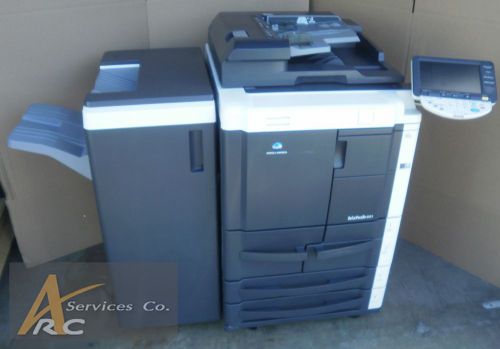 Konica Minolta Bizhub 601 w/ FS-524 Stapling Finisher/C-208 Print Controller!!