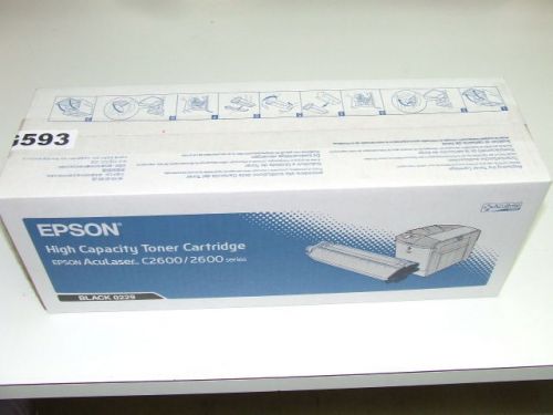 Genuine Epson AL C2600/2600 High Capacity Black Toner *NEW*