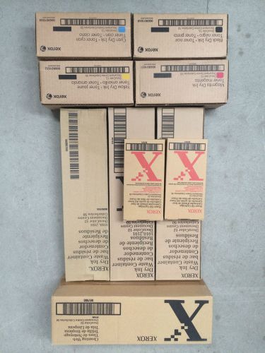 10 PACK XEROX docucolor12 TONER COMBO 10 PACK