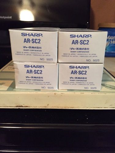 Staple Cartridge, Lot Of 4 Boxes - Genuine Sharp AR SC2