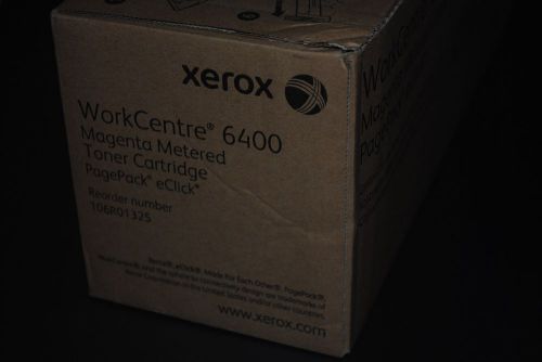 New OEM Xerox 106R01325 Workcentre 6400 – Magenta Metered Toner Cartridge PagePa