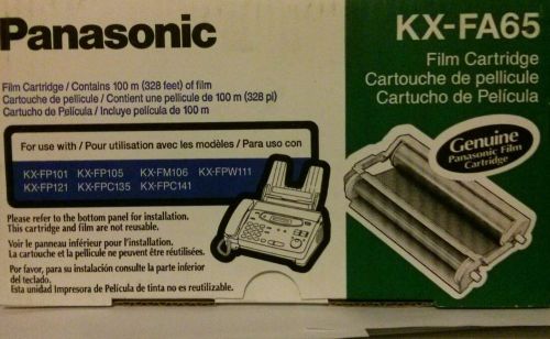 Panasonic Cartridge kxfa65 Fax Film OEM New
