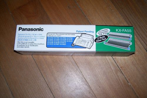 Panasonic Ink Film KX-FA55 2 Roll New