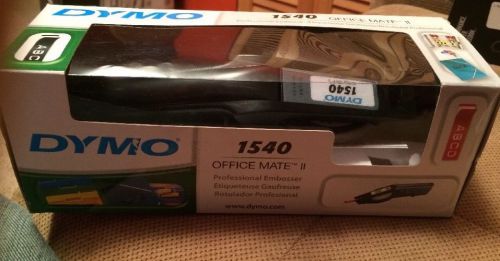 DYMO OFFICE MATE 1540 LABEL MAKER IN Original box with Instructions